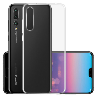 Husa TPU OEM pentru Huawei P20 Pro, Transparenta foto