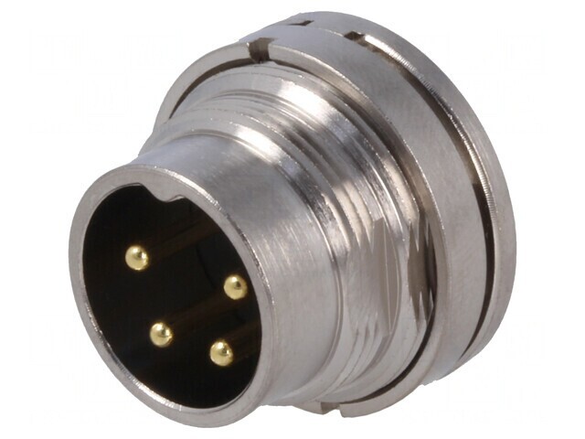 Conector M16 IP67 4-Pin 250V 7A