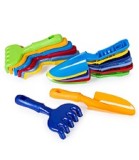 Set Lopeță și R&acirc;nd Nisip 24 cm Plastic, Jucării Copii peste 3 Ani