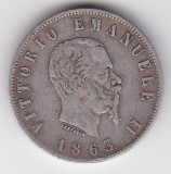 Italia 2 lire Victor Emmanuel II 1863