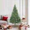 VidaXL Pom de Crăciun artificial pre-iluminat Verde 180 cm PVC 3397015