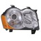Far Jeep Grand Cherokee (Wh), 2008-07.2010, partea Dreapta, xenon; Tip=USA; D1S+HB3+PY27/7W; manual; fara bec descarcare; fara ballast; Omologare: SA