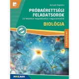 Biol&oacute;gia pr&oacute;ba&eacute;retts&eacute;gi feladatsorok - K&ouml;z&eacute;pszint - 10 feladatsor megold&aacute;sokkal, magyar&aacute;zatokkal (MS-3164U) - Bosny&aacute;k Magdolna