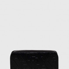 Armani Exchange portofel femei, culoarea negru