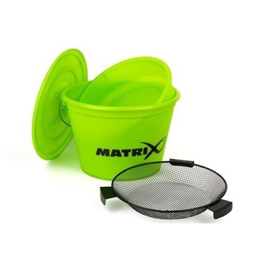 Galeata Matrix Fishing Lime Bucket Set 20l foto