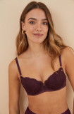 Women&#039;secret sutien FEMININE LA VECINA RUBIA culoarea violet, dantela, neted, 4026395.396.397