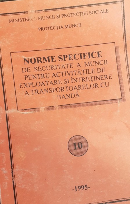 NORME SPECIFICE DE SECURITATE A MUNCII PENTRU ACTIVITATIILE DE EXPLOATARE....