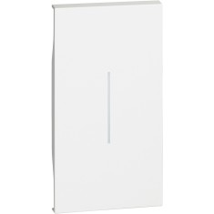 Tasta intrerupator 2M Living Now Bticino alb KW01M2