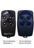 Telecomanda inlocuitoare poarta garaj radio cu 4.5 milioane de combinatii Nice Flo 4 R-S Sistem cu cod dinamic de 433.92MHz cu a
