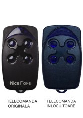 Telecomanda inlocuitoare poarta garaj radio cu 4.5 milioane de combinatii Nice Flo 4 R-S Sistem cu cod dinamic de 433.92MHz cu a