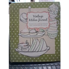 Vintage kitchen journal