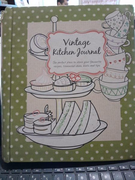 Vintage kitchen journal