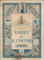 Libret de economii CEC 1940 foto