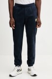 EA7 Emporio Armani pantaloni de trening culoarea bleumarin, uni, AF16718.7M000676