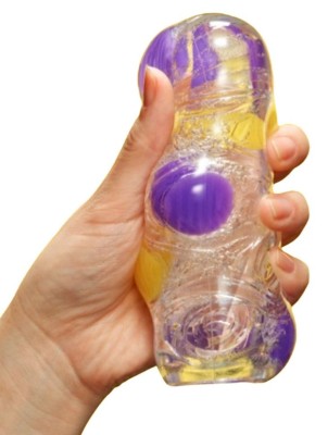 Masturbator reutilizabil cu un design cool Tenga Bobble foto