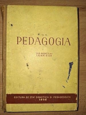 Pedagogia- I. A. Kairov foto