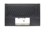 Carcasa superioara cu tastatura palmrest Laptop, Asus, ZenBook 14 UX425, UX425A, UX425J, UX425JA, UX425EA, U4700, U4700J, 90NB0SM1-R30UI0, cu iluminar
