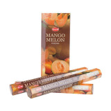 Cumpara ieftin Set betisoare parfumate Hem Mango si pepene galbenI 1 set x 6 cutii x 20