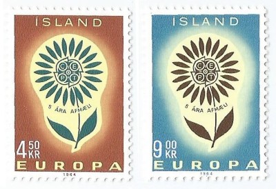 |Islanda, Europa CEPT, 1964, MNH foto