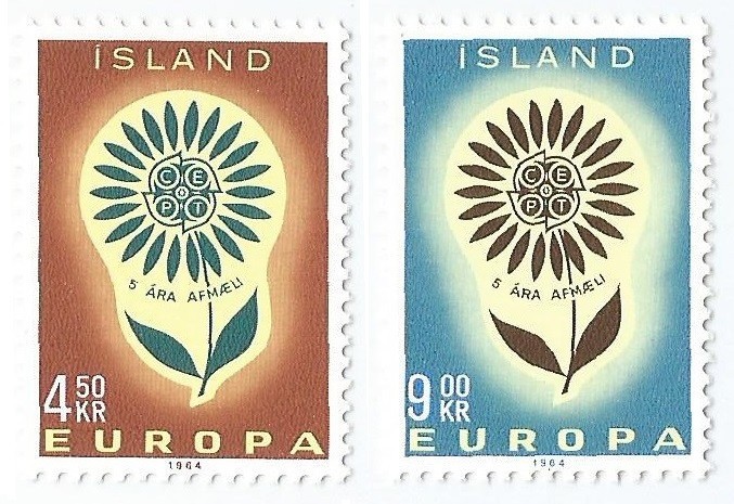 |Islanda, Europa CEPT, 1964, MNH
