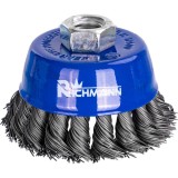 Perie sarma otel, tip cupa, cu toroane, M14, 80 mm, Richmann&nbsp;