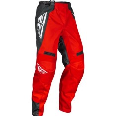 Pantaloni cross/atv Fly Racing F-16 alb/gri/rosu marime 36