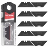 Set lame trapezoidale pentru cuttere, 60 x 19 x 0.6 mm SK2H, 10 elemente, Tvardy T00086