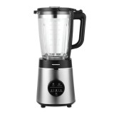 Blender de masa Heinner Bette Noir HBL-D1400SS, 1400 W, 1.75 L, Pulse, Negru/Argintiu