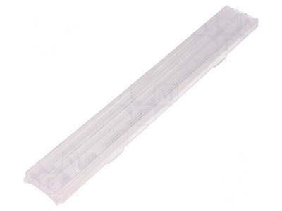 Lentilă LED Dreptunghiulară Transparentă 12mm foto