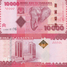 Tanzania 10 000 Shillings 2010-2015 UNC