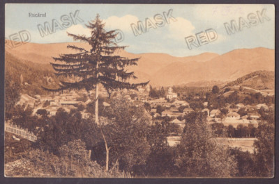 3477 - RUCAR, Arges, Panorama, Romania - old postcard - used - 1912 foto
