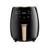Air Fryer 6 l, 2400W, Friteuză fără Ulei cu Aer Cald, 6 programe prestabilite, 50 de folii de copt incluse, Oem