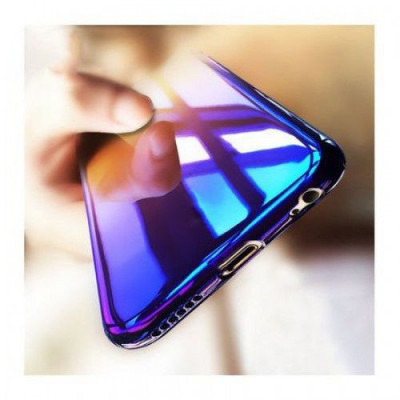 Husa protectie pentru iPhone 6+ Blue Gradient Color Changer Hard Case foto