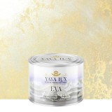 Vopsea decorativa de Lux, Eva Madreperla Crem 0,5 Litri cu Fulgi de Sticlă Luminosi - Toro Decor