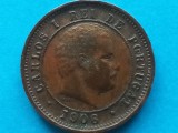 PORTUGALIA-5 REIS 1906