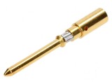 Pin tată cupru aurit 2,5mm&sup2; 14AWG Han D&reg; HMC crimpat