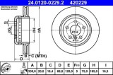 Cumpara ieftin Disc Frana ATE 24.0120-0229.2 BMW 330mm Spate, Ventilate, Acoperit