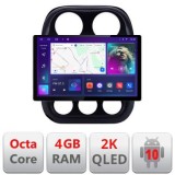 Navigatie dedicata Jeep Compass 2010-2016 N-2500 Edonav ecran 13&quot; 2K 8 si 128 Android Waze USB Navigatie 4G 360 Toslink Youtube Ra CarStore Technology
