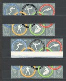 Romania.1960 Olimpiada de vara ROMA-streif XR.389, Nestampilat