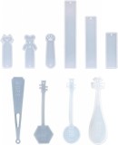 Set de 10 matrite pentru marcaje Helweet, silicon, alb