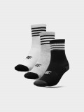 Șosete casual peste gleznă (3-pack) pentru băieți, 4F Sportswear