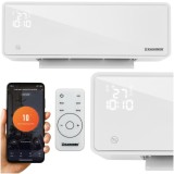 Perdea de aer electrica Kaminer Zelvion 2000W cu WiFi si telecomanda