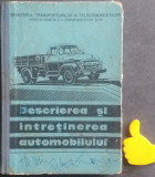 Descrierea si intretinerea automobilului T. Pavelescu, V. Radulescu,