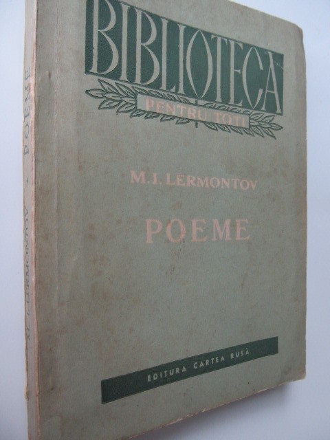 Poeme - M. I. Lermontov