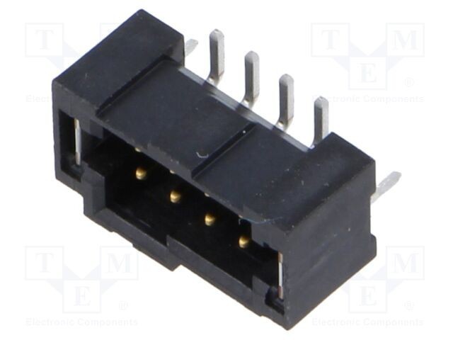 Conector SAMTEC T2M PCB-PCB soclu tată 8 pini SMT vertical 2,6A aurit