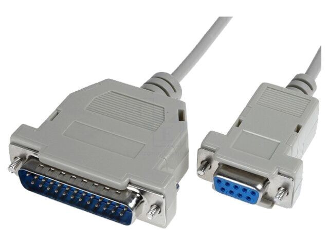 Cablu D-Sub 25pin la 9pin, 3m