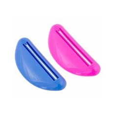 Set 2 storcătoare pentru tuburi de vopsea, plastic, albastru/roz