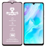 Folie Protectie Ecran OEM Huawei P30 lite, Sticla securizata, Full Face, Full Glue, 9H HD, Neagra