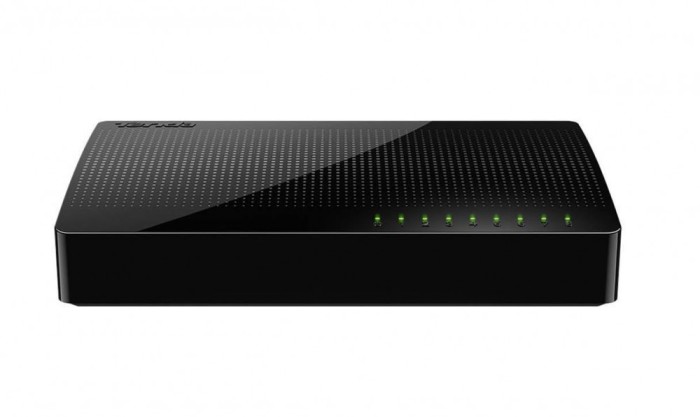 Switch TENDA-SG108, 8 porturi, negru - RESIGILAT