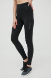 Houdini leggins sport Adventure femei, culoarea negru, neted